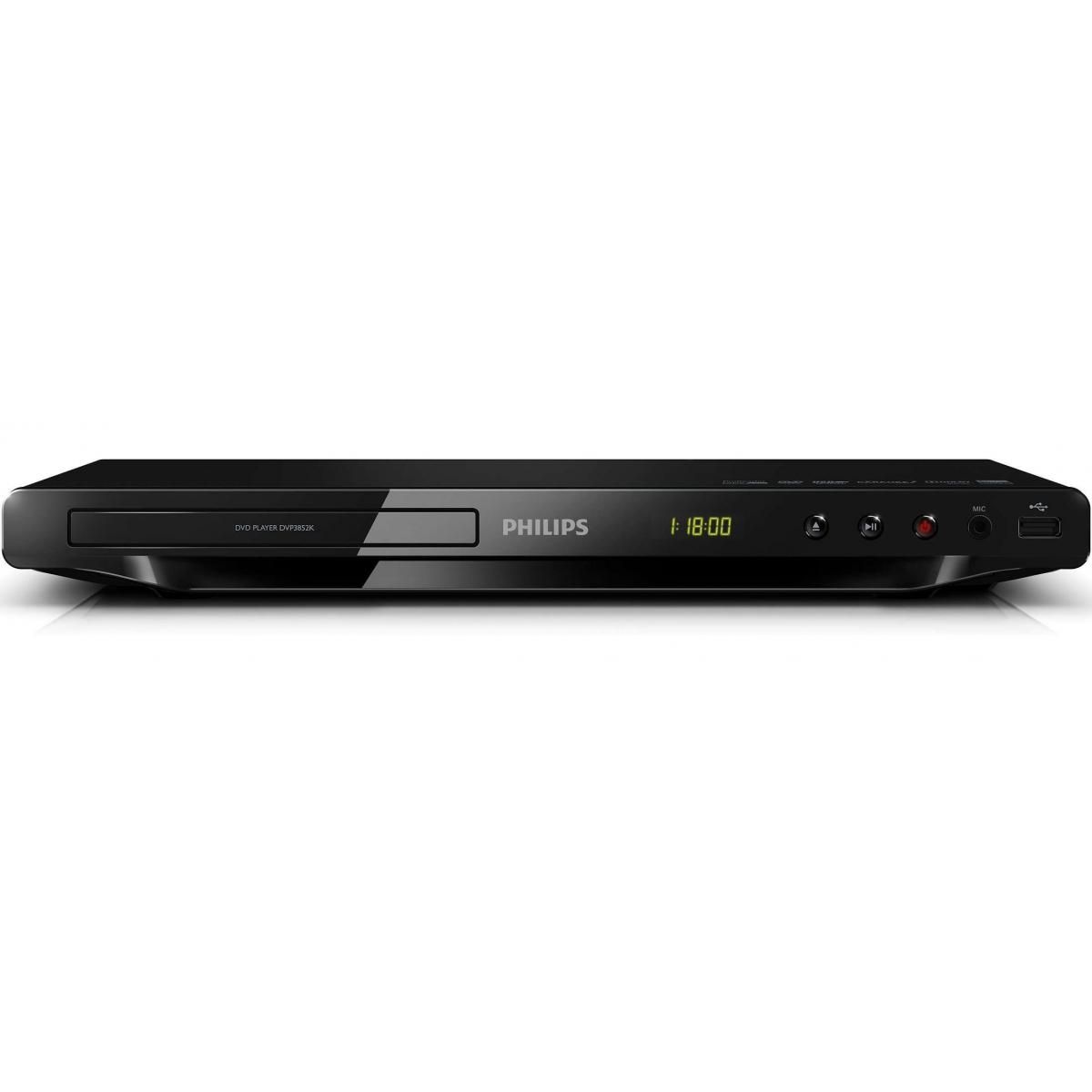 Проигрыватель DVD PHILIPS DVP-3852K купить недорого в каталоге интернет  магазина Домотехника Фото отзывы обзоры описание Владивосток