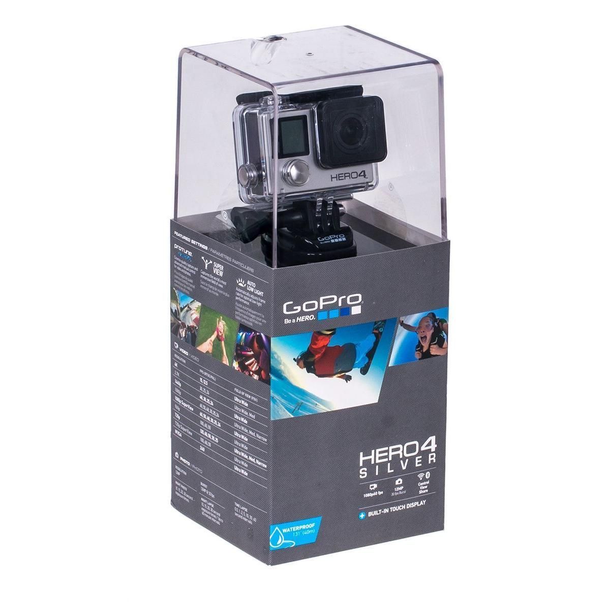 Экшн-камера GoPro HERO4 Silver Edition CHDHY-401 купить недорого в каталоге  интернет магазина Домотехника Фото отзывы обзоры описание Владивосток