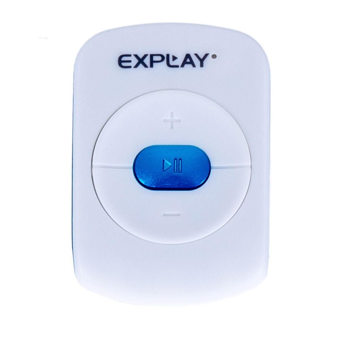 MP3 плеер Explay A1 8Gb белый/голуб купить недорого в каталоге интернет  магазина Домотехника Фото отзывы обзоры описание Владивосток