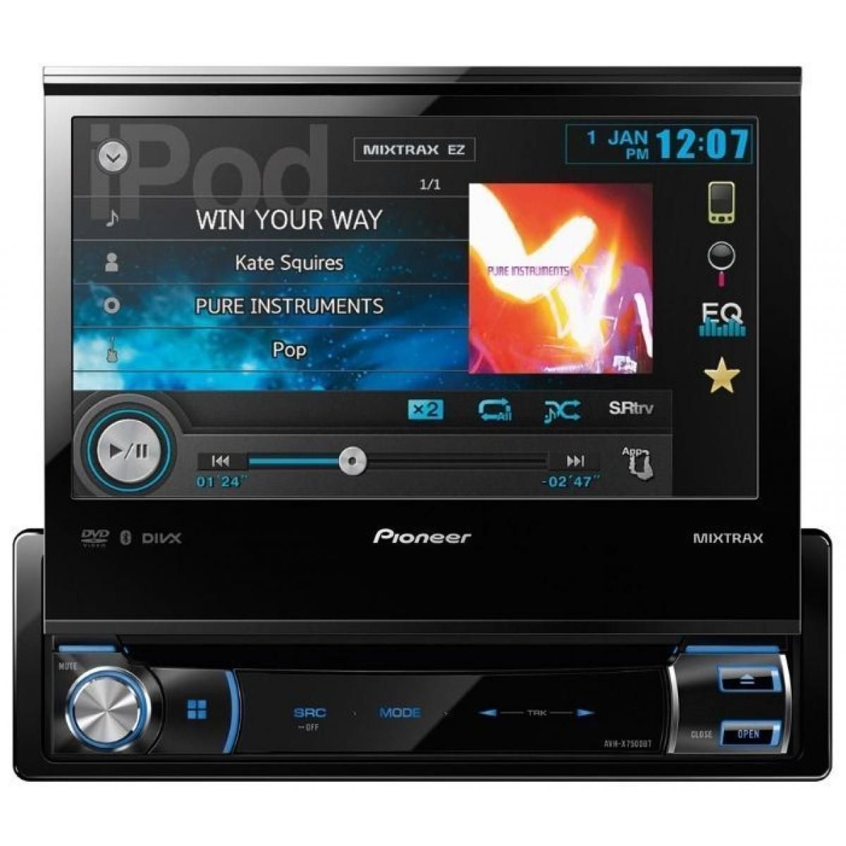 Автомагнитола Pioneer AVH-X7500BT купить недорого в каталоге интернет  магазина Домотехника Фото отзывы обзоры описание Владивосток