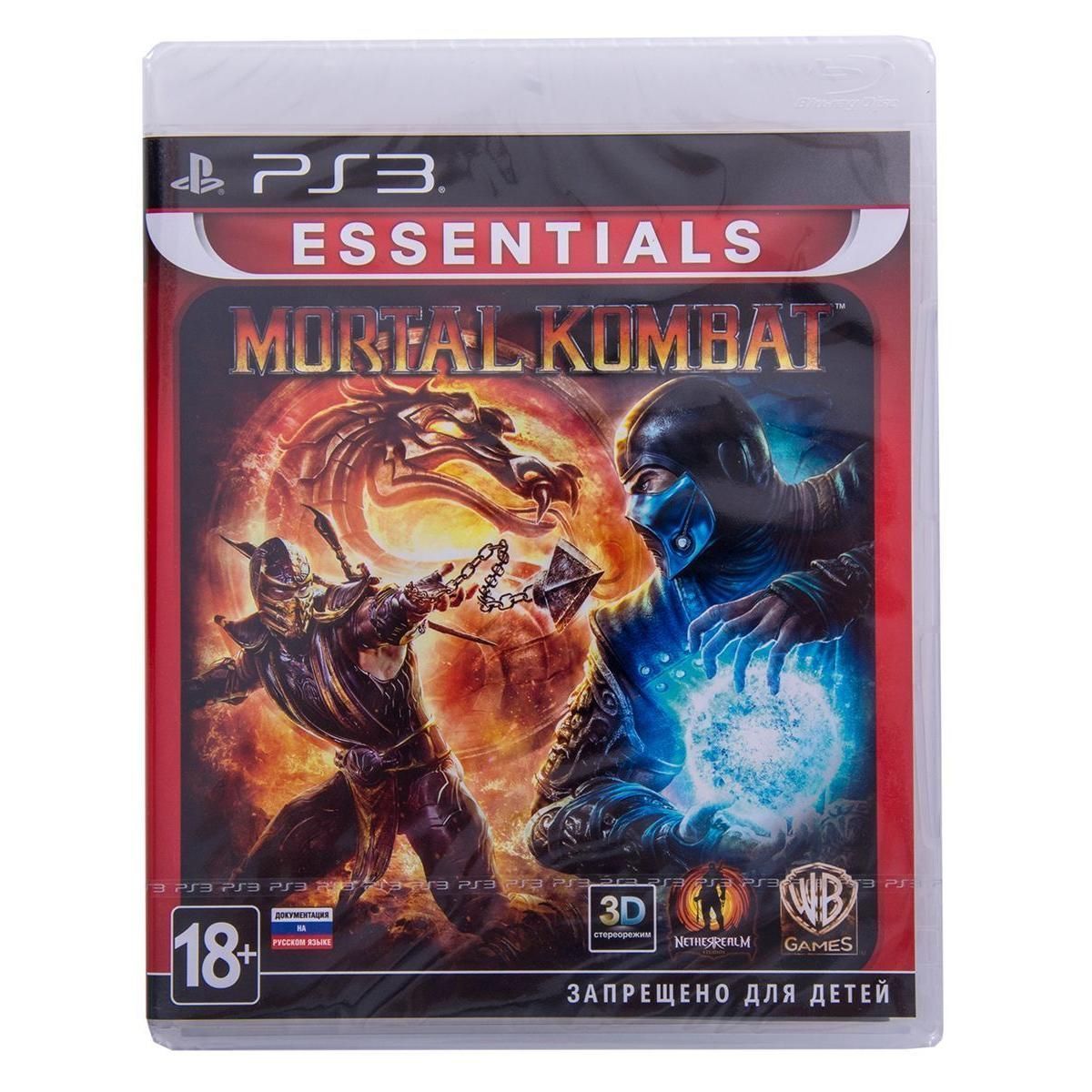 Игра PS3 Mortal Kombat. Essentials купить недорого в каталоге интернет  магазина Домотехника Фото отзывы обзоры описание Владивосток