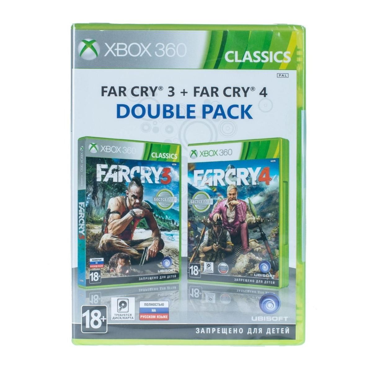 Игра Xbox 360 Far Cry 3 + Far Cry 4 купить недорого в каталоге интернет  магазина Домотехника Фото отзывы обзоры описание Владивосток