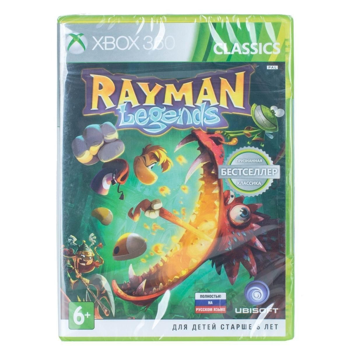 Игра Xbox 360 Rayman Legends [Classics] купить недорого в каталоге интернет  магазина Домотехника Фото отзывы обзоры описание Владивосток