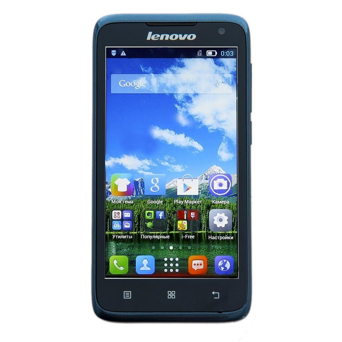 Смартфон Lenovo A526 Blue 2 Sim купить недорого в каталоге интернет магазина  Домотехника Фото отзывы обзоры описание Владивосток