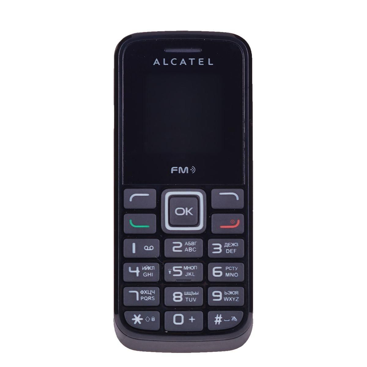 Телефон мобильный ALCATEL 1010D Черный купить недорого в каталоге интернет  магазина Домотехника Фото отзывы обзоры описание Владивосток