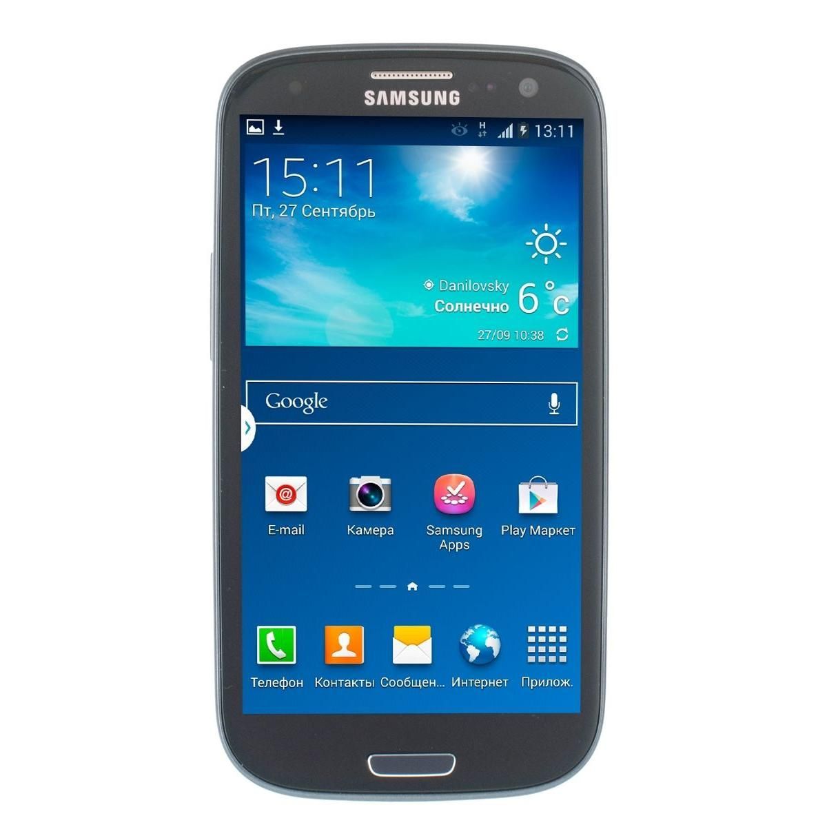 Смартфон Samsung GT-I9301I Galaxy S3 черный купить недорого в каталоге  интернет магазина Домотехника Фото отзывы обзоры описание Владивосток