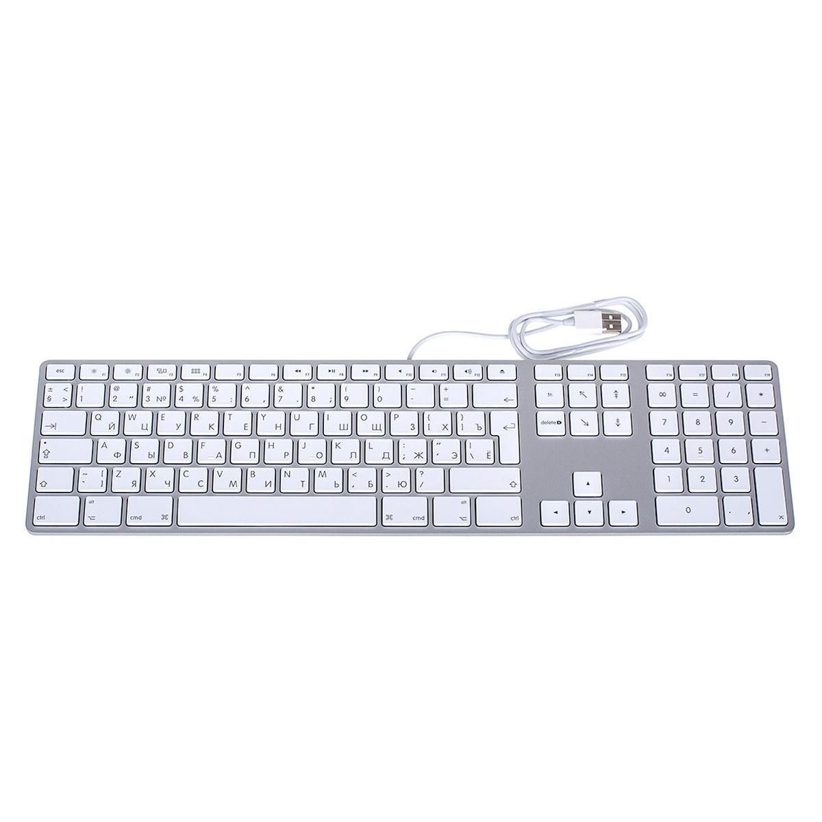 Клавиатура Apple Keyboard MB110RS/B купить недорого в каталоге интернет  магазина Домотехника Фото отзывы обзоры описание Владивосток