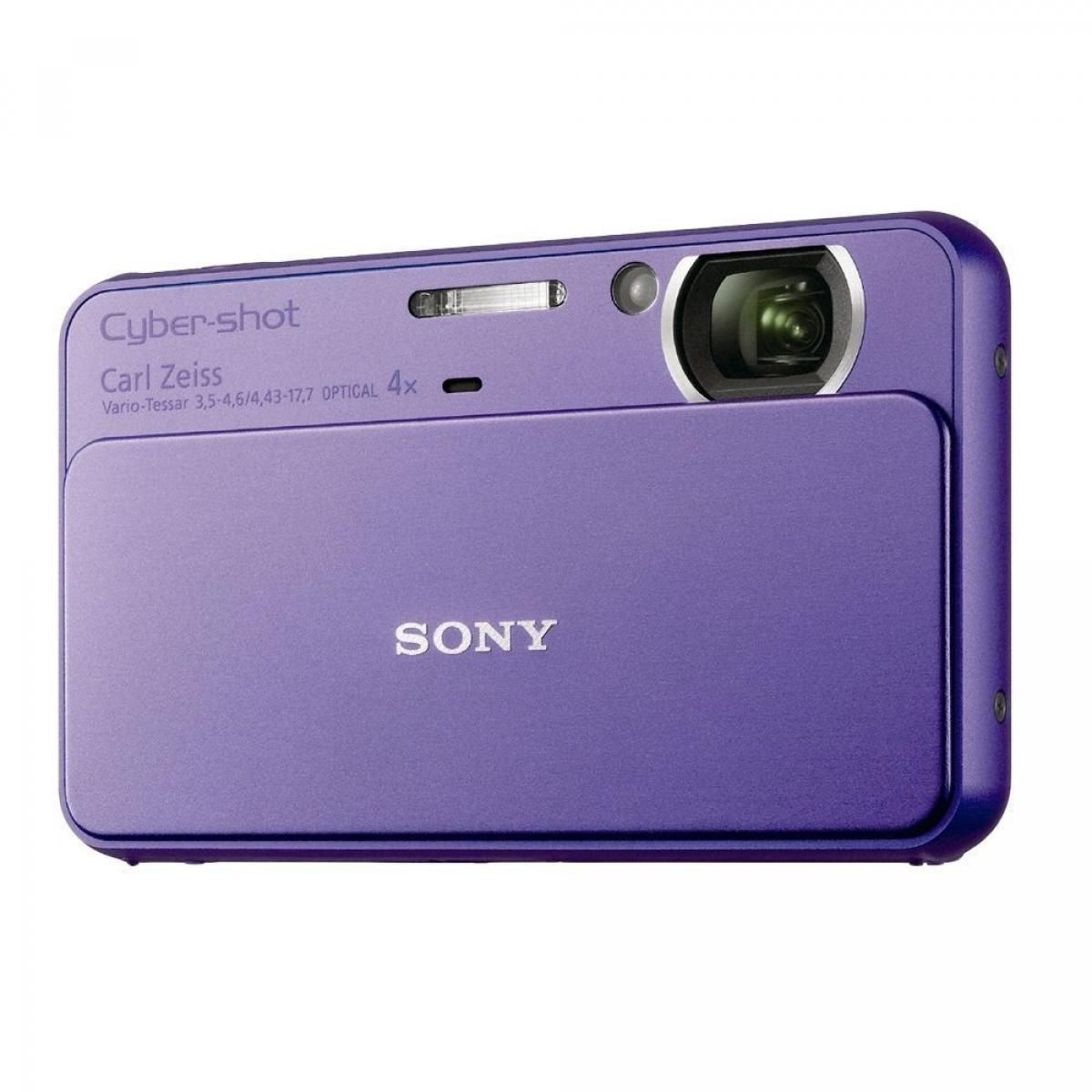 Фотоаппарат цифровой SONY DSC-T99 Violet купить недорого в каталоге  интернет магазина Домотехника Фото отзывы обзоры описание Владивосток