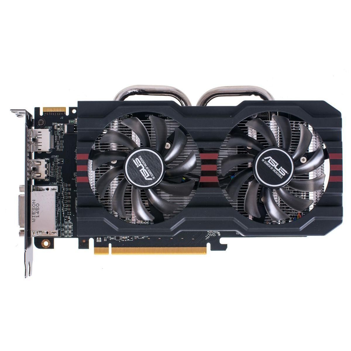 Видеокарта Asus ATI R9270-DC2OC-2GD5 R9 270 2Gb купить недорого в каталоге  интернет магазина Домотехника Фото отзывы обзоры описание Владивосток