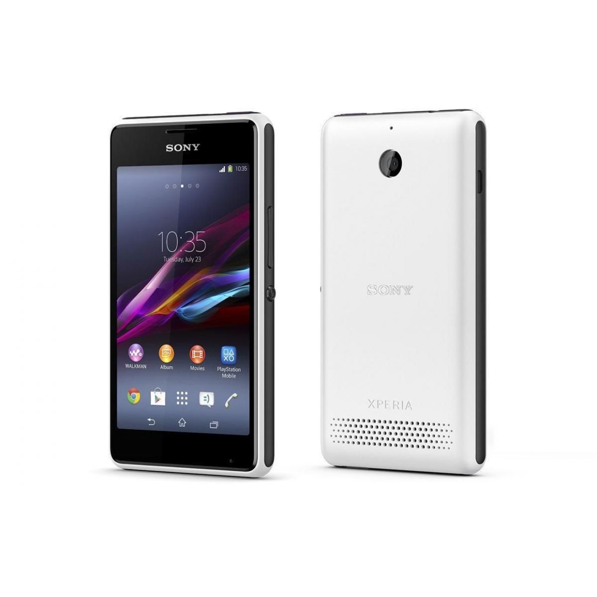 Смартфон Sony D2105 Xperia E1 Dual White купить недорого в каталоге  интернет магазина Домотехника Фото отзывы обзоры описание Владивосток