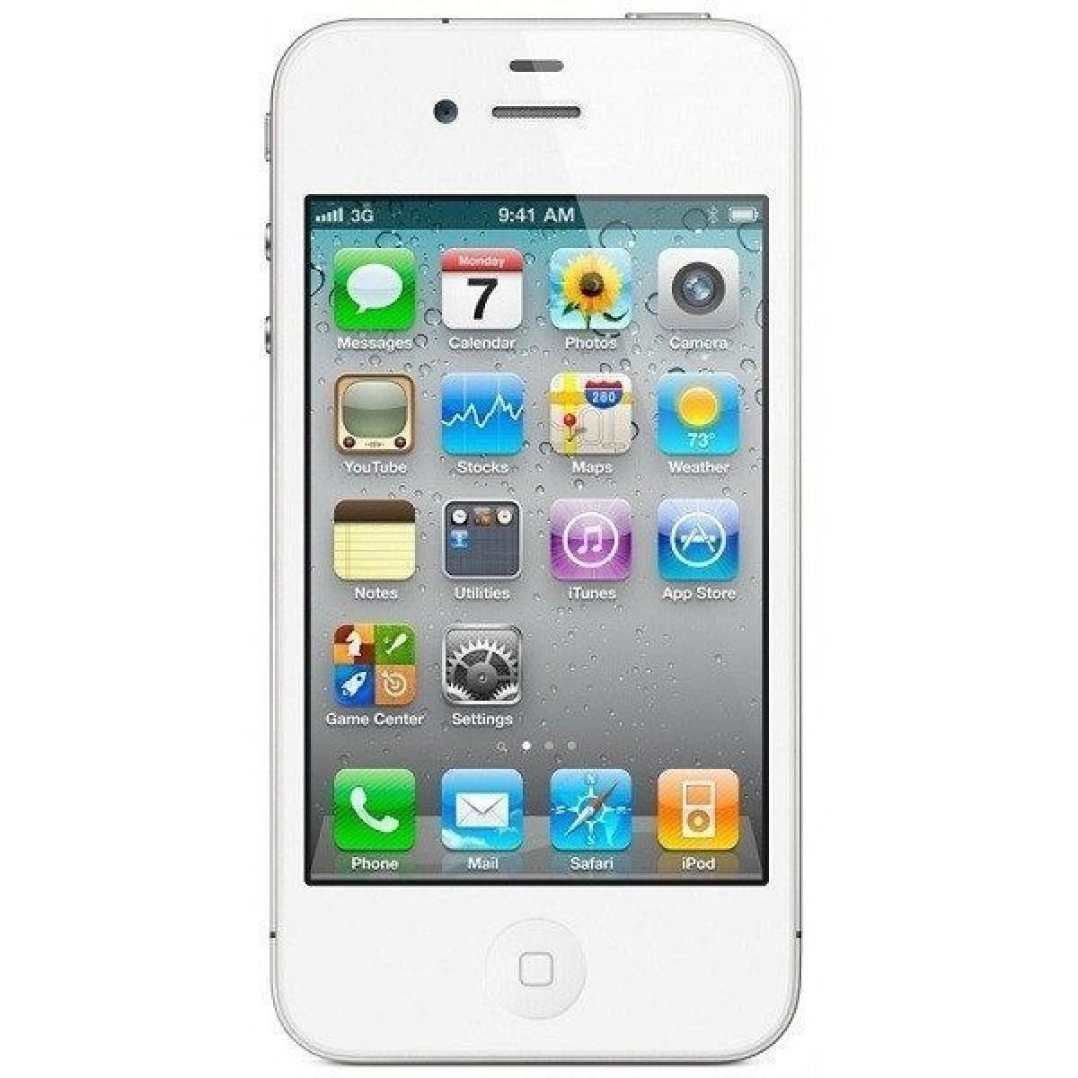 Смартфон Apple iPhone 4 8Gb White MD198 купить недорого в каталоге интернет  магазина Домотехника Фото отзывы обзоры описание Владивосток