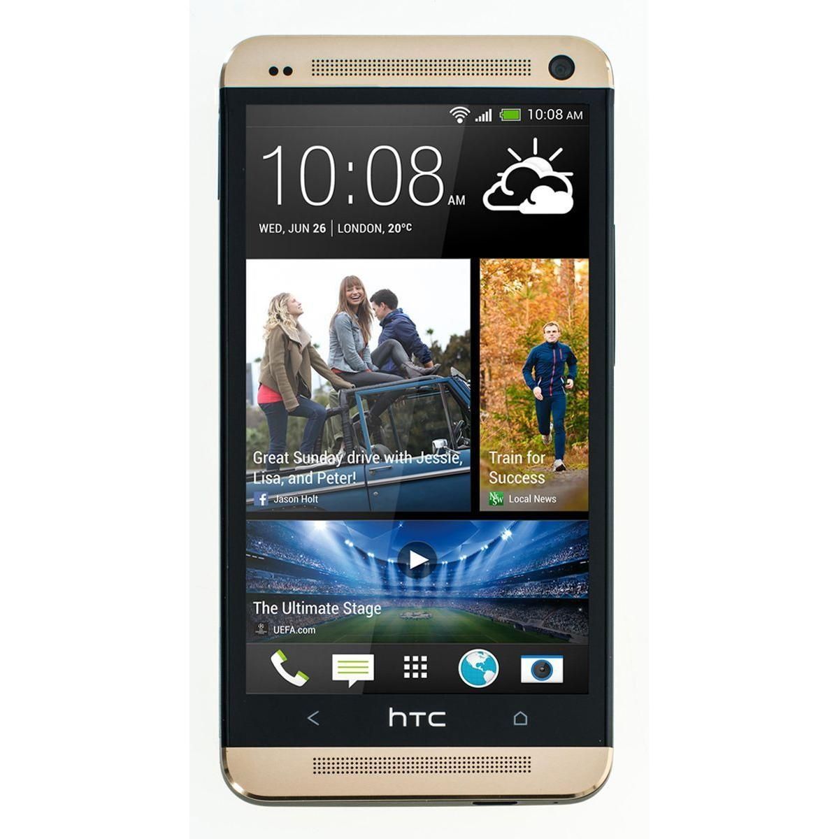 Смартфон HTC ONE Golden купить недорого в каталоге интернет магазина  Домотехника Фото отзывы обзоры описание Владивосток