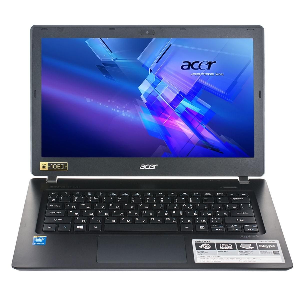 Ноутбук Acer Acer Aspire V3-371-584N купить недорого в каталоге интернет  магазина Домотехника Фото отзывы обзоры описание Владивосток