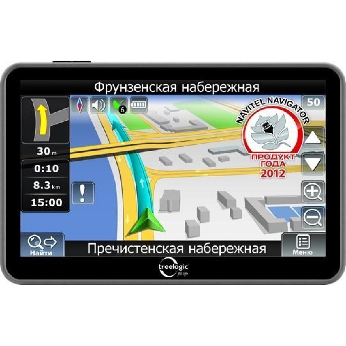 GPS-навигатор Treelogic TL-501 4Gb Navitel купить недорого в каталоге  интернет магазина Домотехника Фото отзывы обзоры описание Владивосток