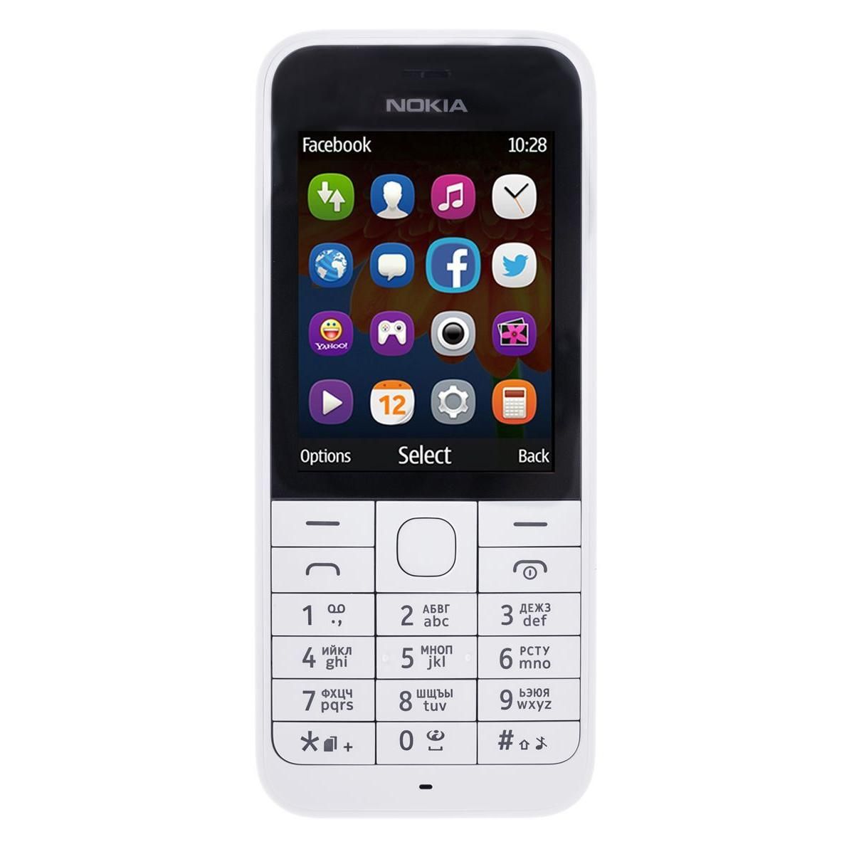 Телефон мобильный Nokia 220 Dual Sim White купить недорого в каталоге  интернет магазина Домотехника Фото отзывы обзоры описание Владивосток