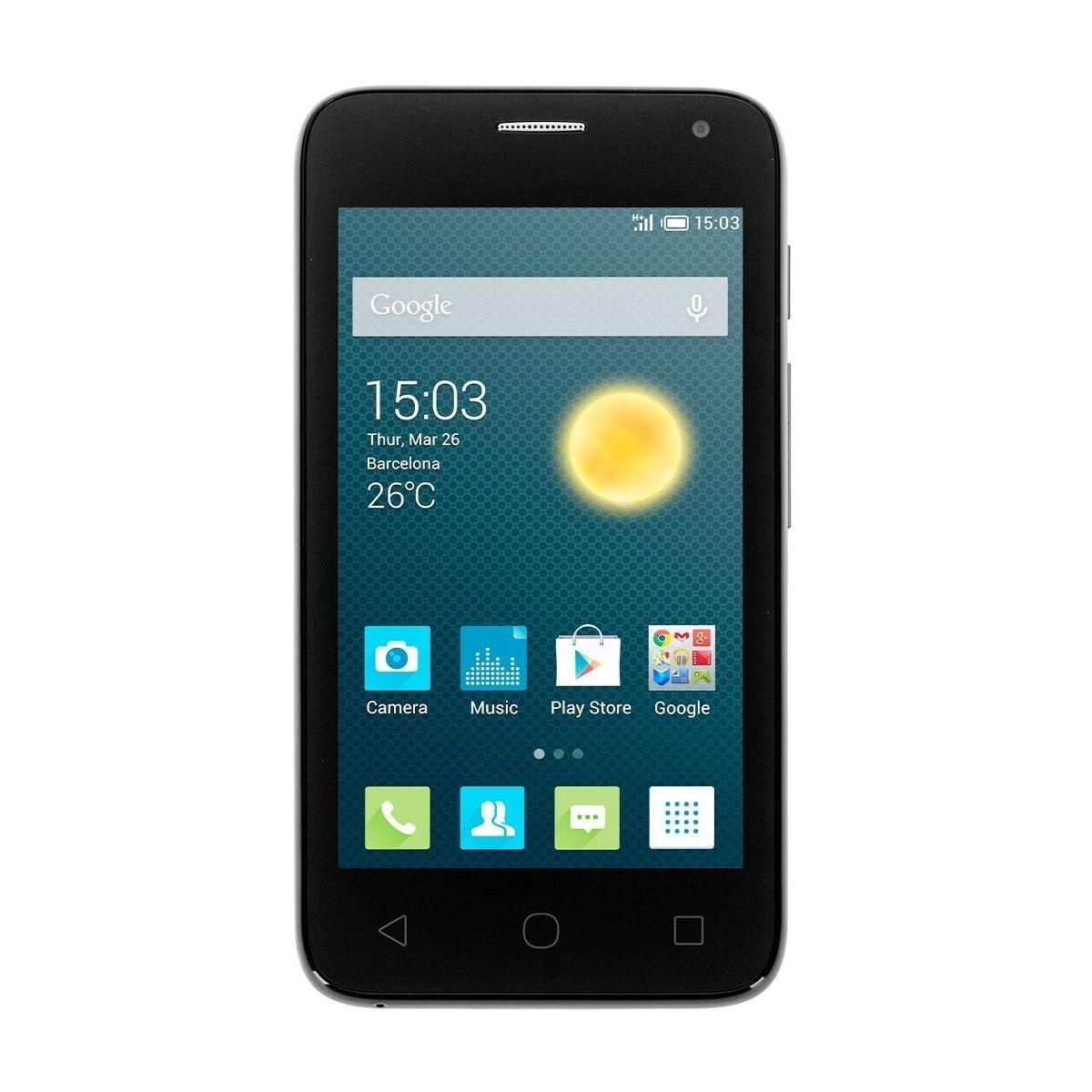 Смартфон Alcatel One Touch Pixi First 4024D Silver купить недорого в  каталоге интернет магазина Домотехника Фото отзывы обзоры описание  Владивосток