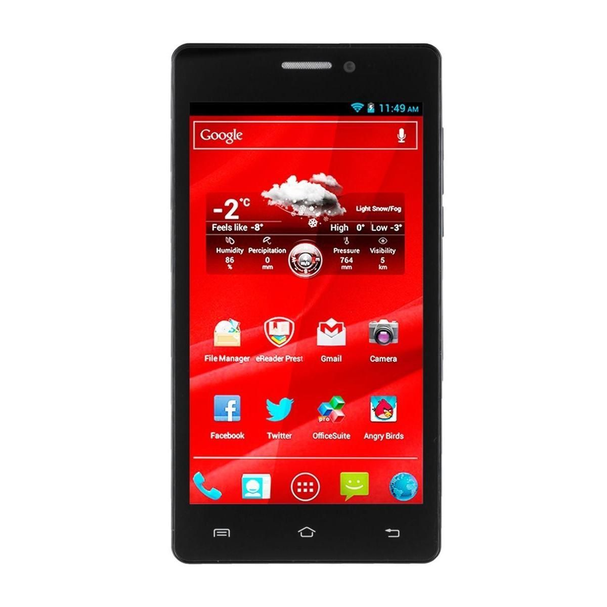 Смартфон Prestigio Wize K3 [PSP3519DUOBLACK] купить недорого в каталоге  интернет магазина Домотехника Фото отзывы обзоры описание Владивосток