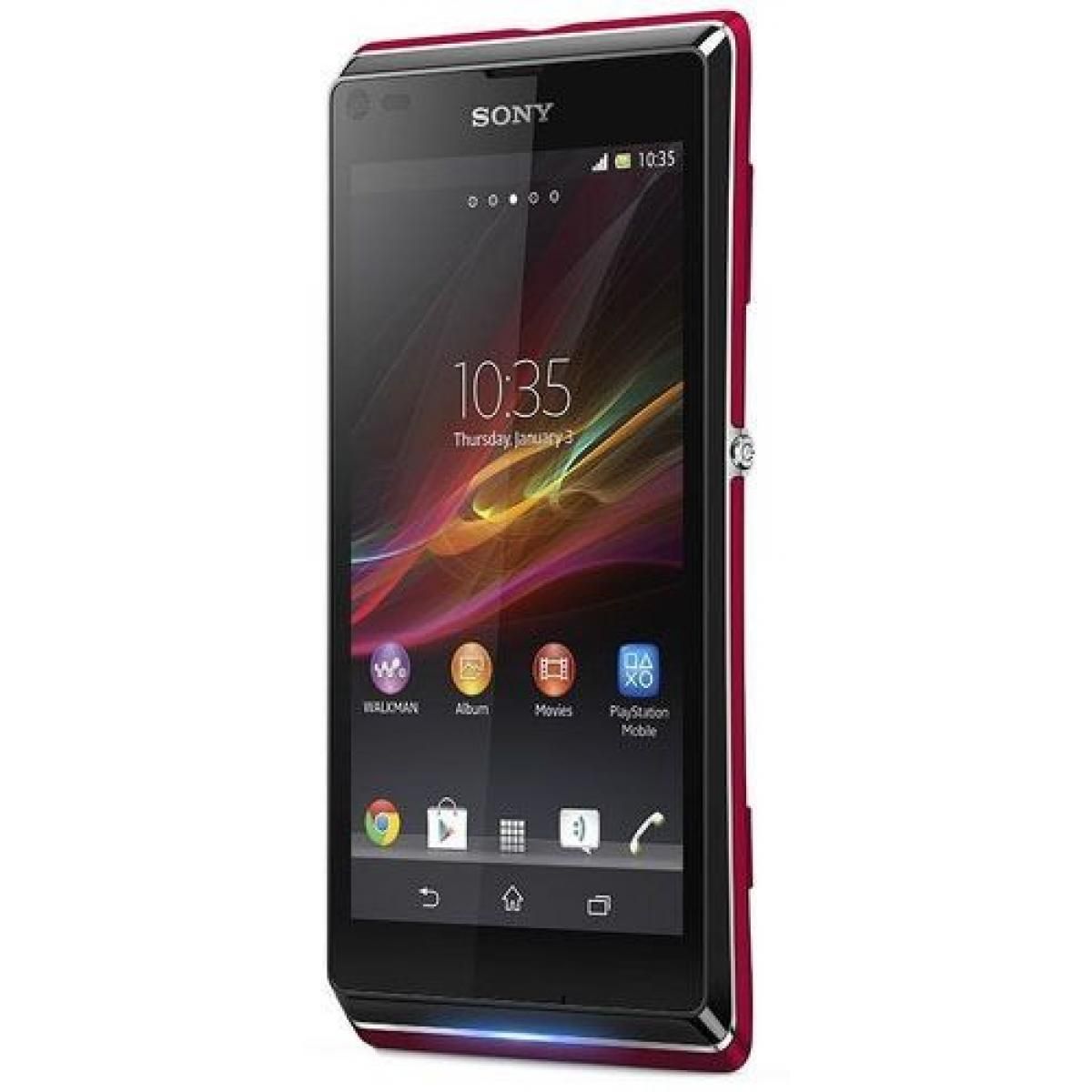 Смартфон Sony C2105 Xperia L Красный купить недорого в каталоге интернет  магазина Домотехника Фото отзывы обзоры описание Владивосток