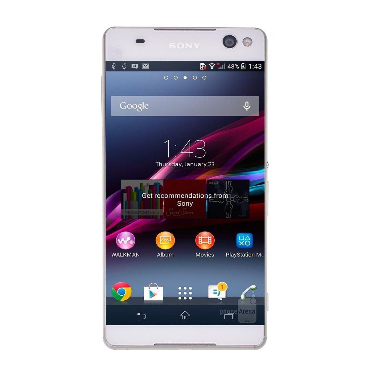 Смартфон Sony Xperia C5 Ultra Dual E5533 White купить недорого в каталоге  интернет магазина Домотехника Фото отзывы обзоры описание Владивосток