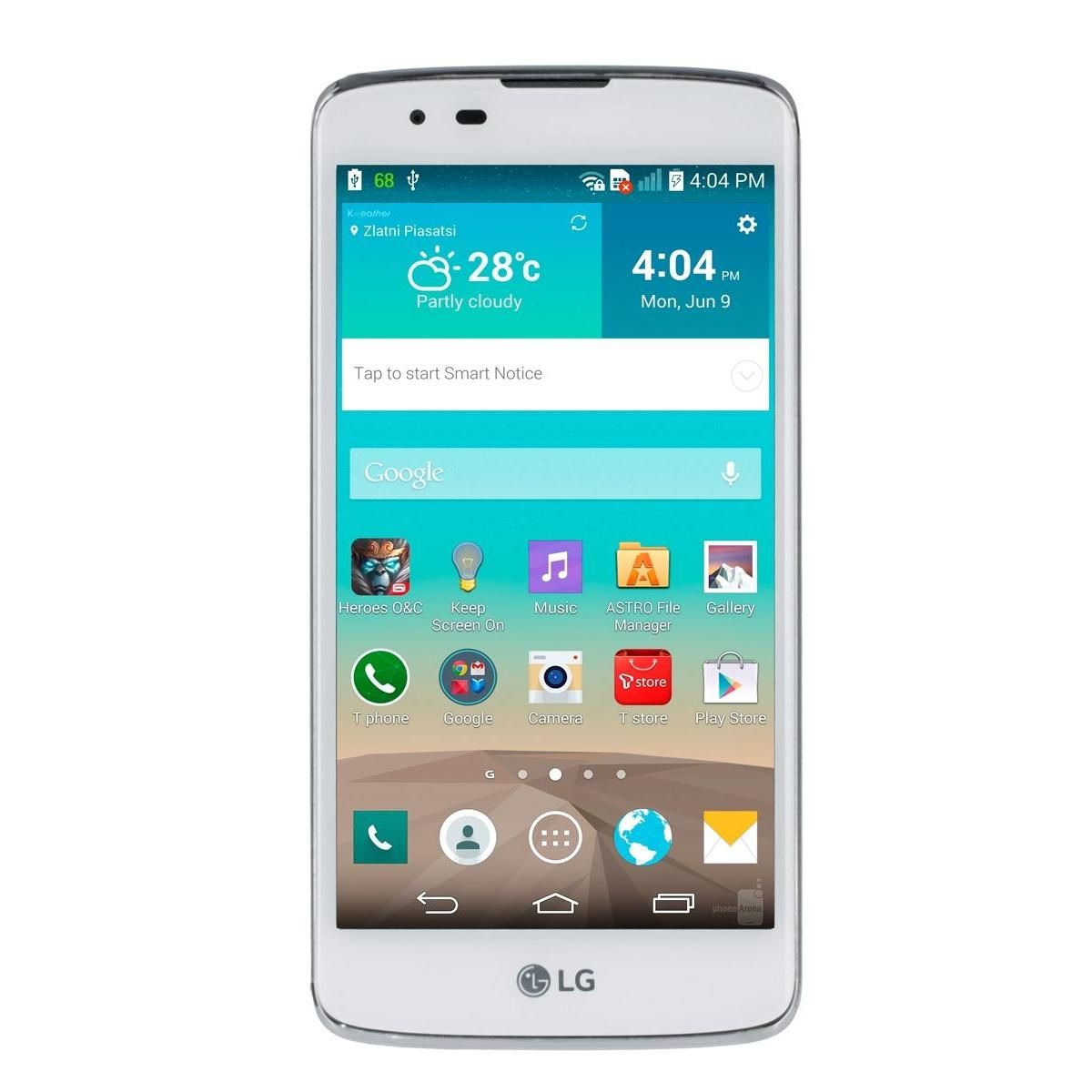 Смартфон LG K8 K350 White купить недорого в каталоге интернет магазина  Домотехника Фото отзывы обзоры описание Владивосток