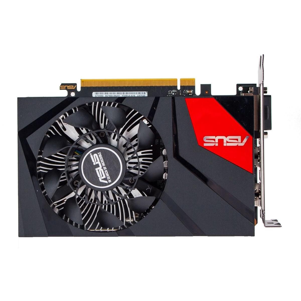 Видеокарта Asus GTX950 2Gb GDDR5 [GTX950-M-2GD5] купить недорого в каталоге  интернет магазина Домотехника Фото отзывы обзоры описание Владивосток