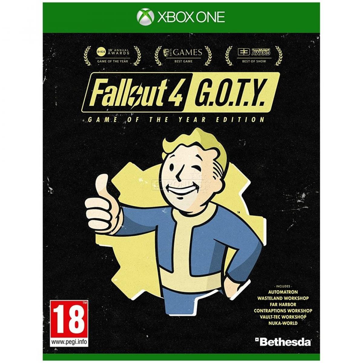 Игра Xbox One Fallout 4. Game of the Year Edition купить недорого в  каталоге интернет магазина Домотехника Фото отзывы обзоры описание  Владивосток