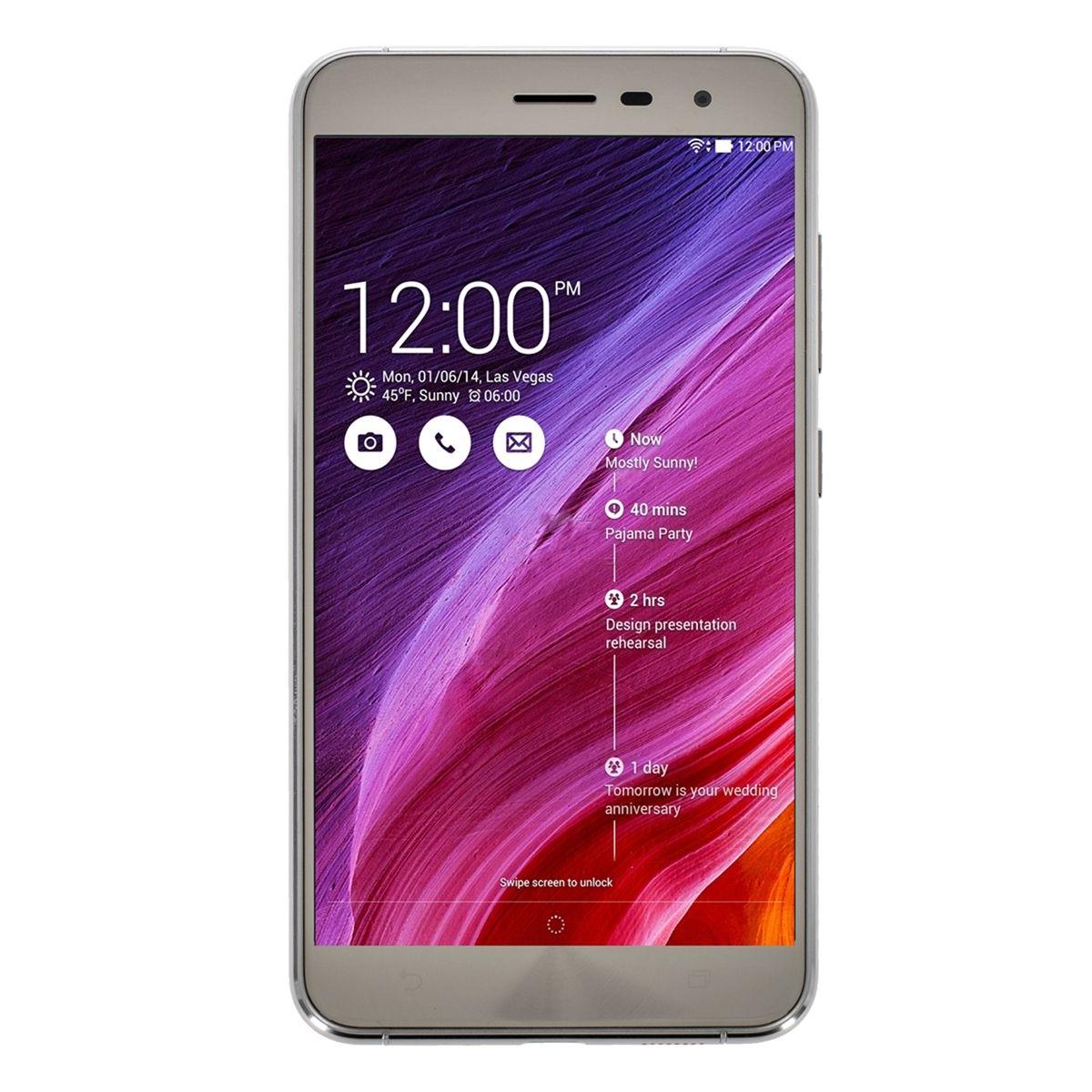 Смартфон Asus ZenFone 3 ZE552KL 64Gb Gold купить недорого в каталоге  интернет магазина Домотехника Фото отзывы обзоры описание Владивосток