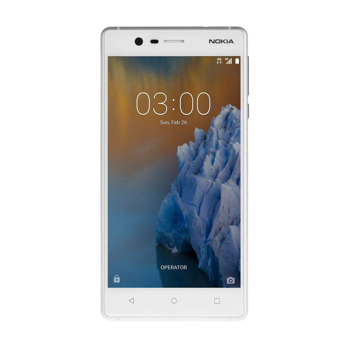 Смартфон Nokia 3 DS TA-1032 Белый купить недорого в каталоге интернет  магазина Домотехника Фото отзывы обзоры описание Владивосток