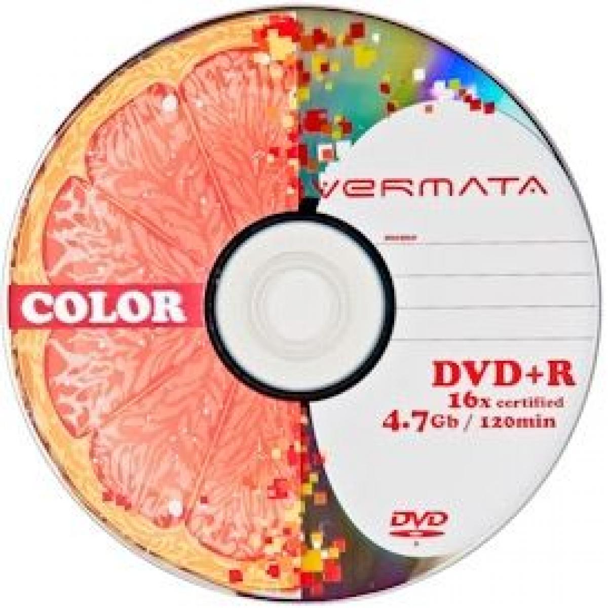 Диск DVD Vermata DVD+R 4.7Gb 16x купить недорого в каталоге интернет  магазина Домотехника Фото отзывы обзоры описание Владивосток