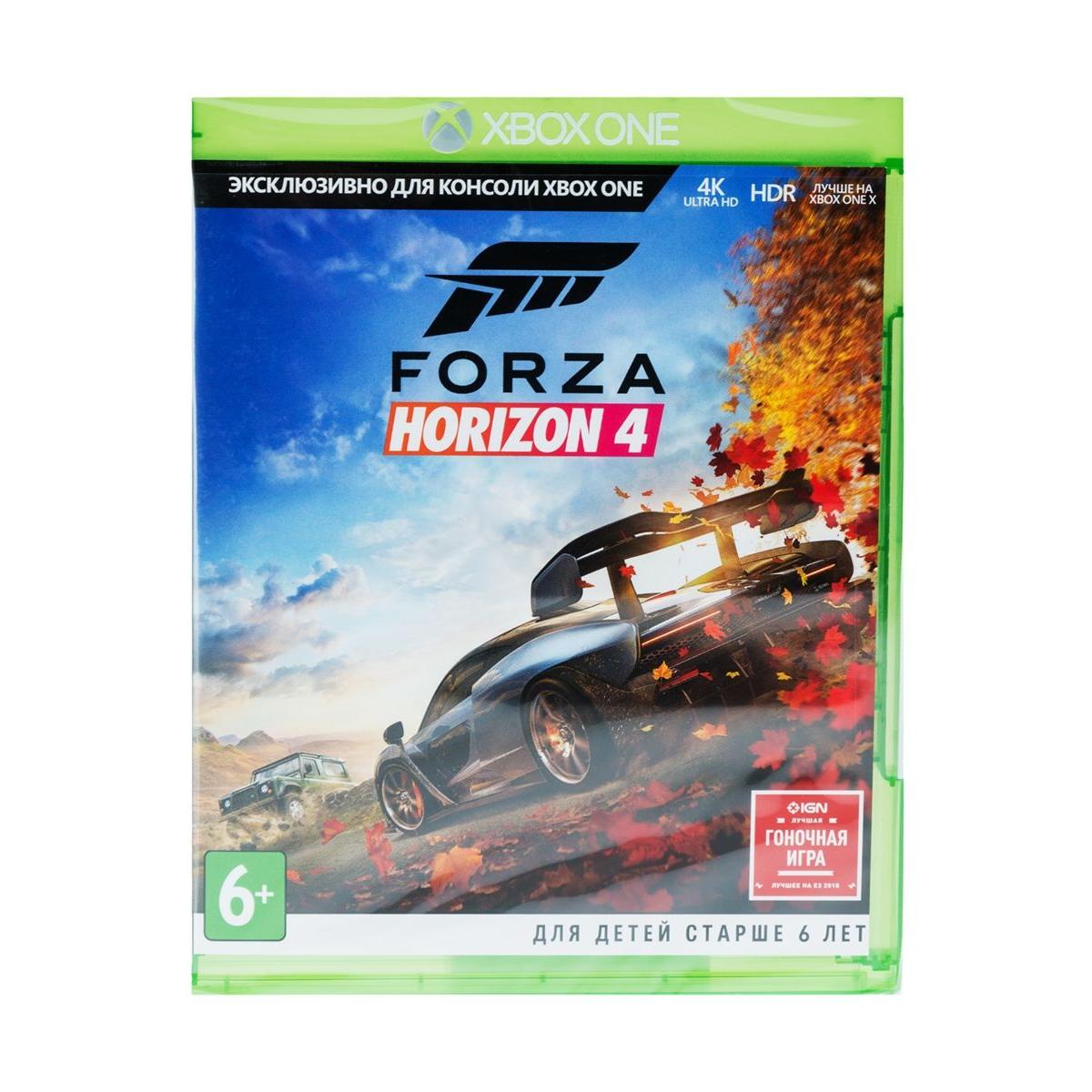 Игра Xbox One Microsoft Forza Horizon 4 купить недорого в каталоге интернет  магазина Домотехника Фото отзывы обзоры описание Владивосток