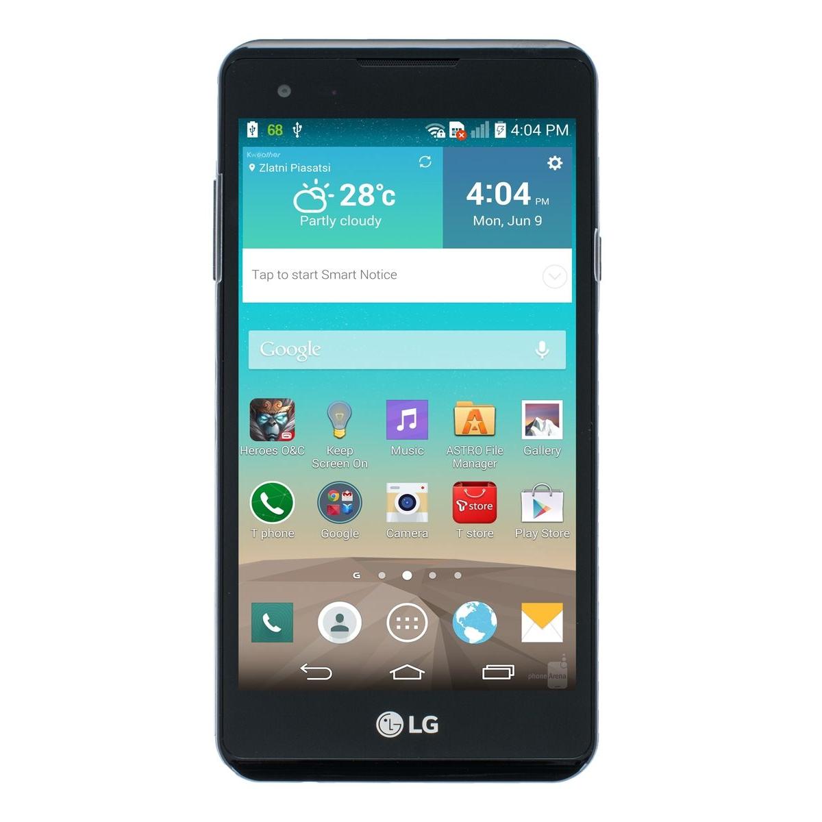 Смартфон LG K200 X Style Чёрный купить недорого в каталоге интернет  магазина Домотехника Фото отзывы обзоры описание Владивосток