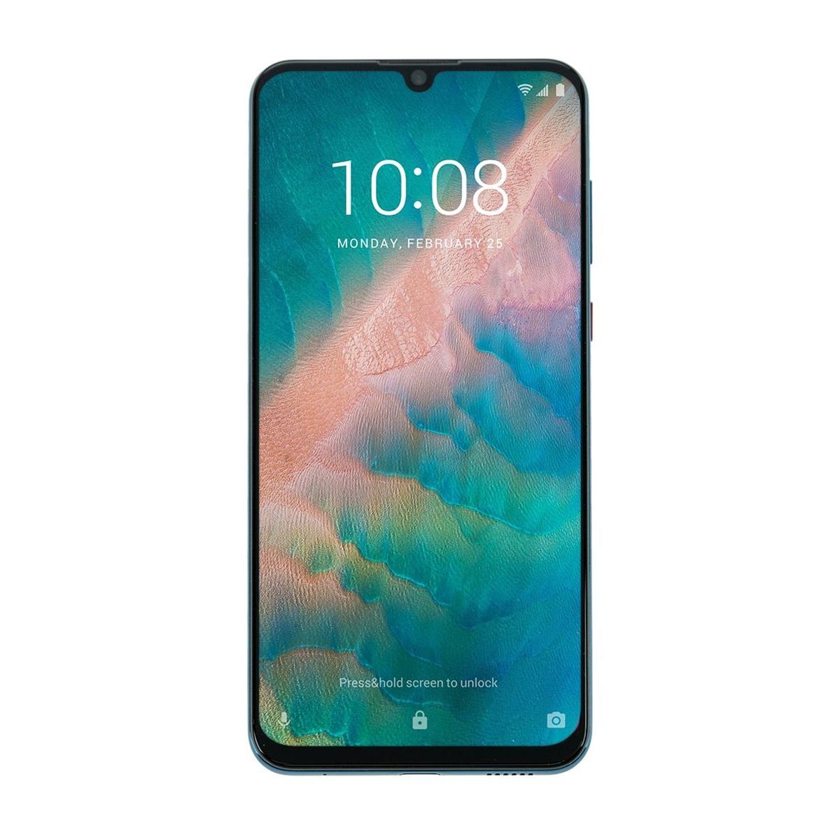 Смартфон Zte Blade V10 64 Gb blue topaz Синий купить недорого в каталоге  интернет магазина Домотехника Фото отзывы обзоры описание Владивосток