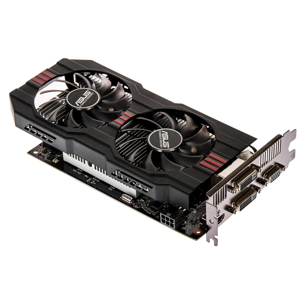 Видеокарта NV GeForce ASUS NVIDIA GTX750Ti 2Gb [GTX750TI-2GD5] купить  недорого в каталоге интернет магазина Домотехника Фото отзывы обзоры  описание Владивосток