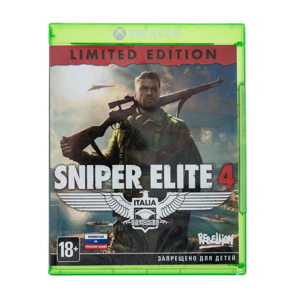 Игра Xbox One Sniper Elite 4. Limited Edition купить недорого в каталоге  интернет магазина Домотехника Фото отзывы обзоры описание Владивосток