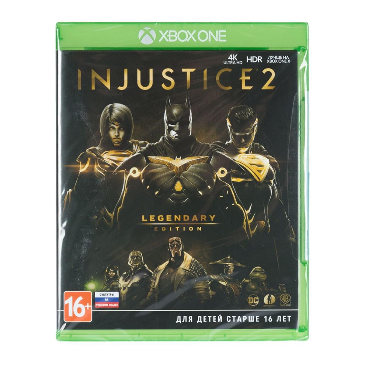 Игра Xbox One Injustice 2. Legendary Edition купить недорого в каталоге  интернет магазина Домотехника Фото отзывы обзоры описание Владивосток