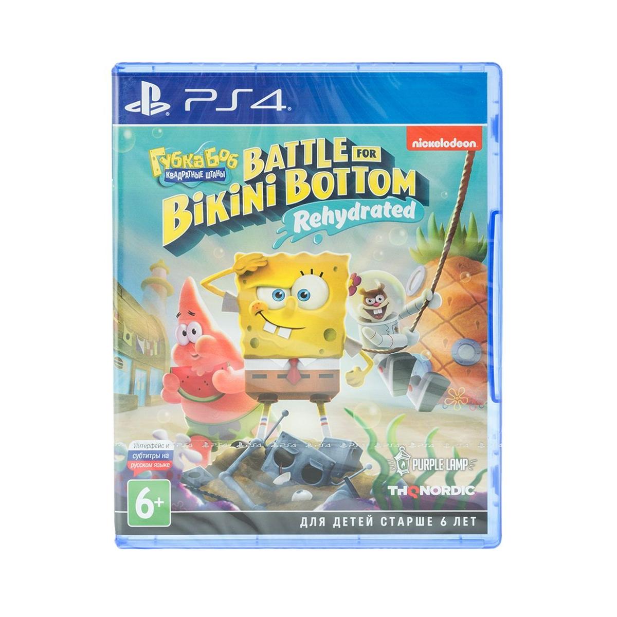 Игра для PlayStation 4 SpongeBob SquarePants: Battle For Bikini Bottom  купить недорого в каталоге интернет магазина Домотехника Фото отзывы обзоры  описание Владивосток