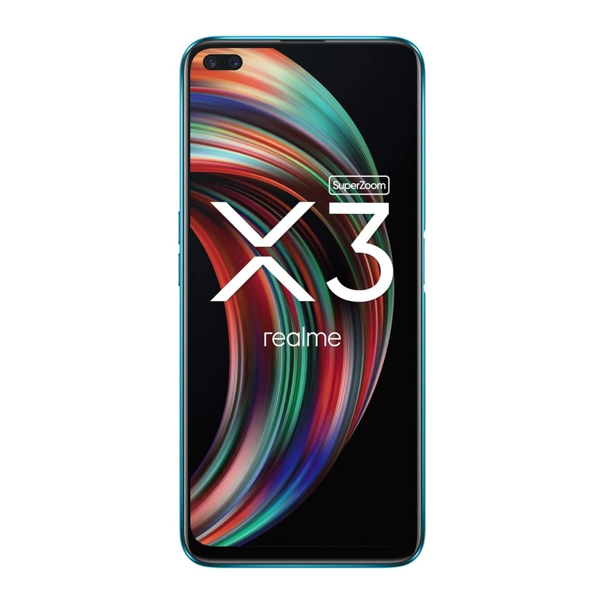 Смартфон Realme X3 SuperZoom 12Gb/256Gb Синий купить недорого в каталоге  интернет магазина Домотехника Фото отзывы обзоры описание Владивосток