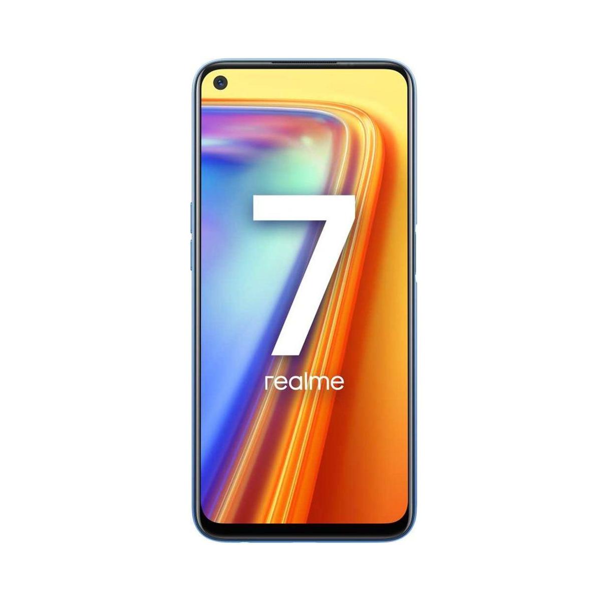 Смартфон Realme 7 Синий купить недорого в каталоге интернет магазина  Домотехника Фото отзывы обзоры описание Владивосток