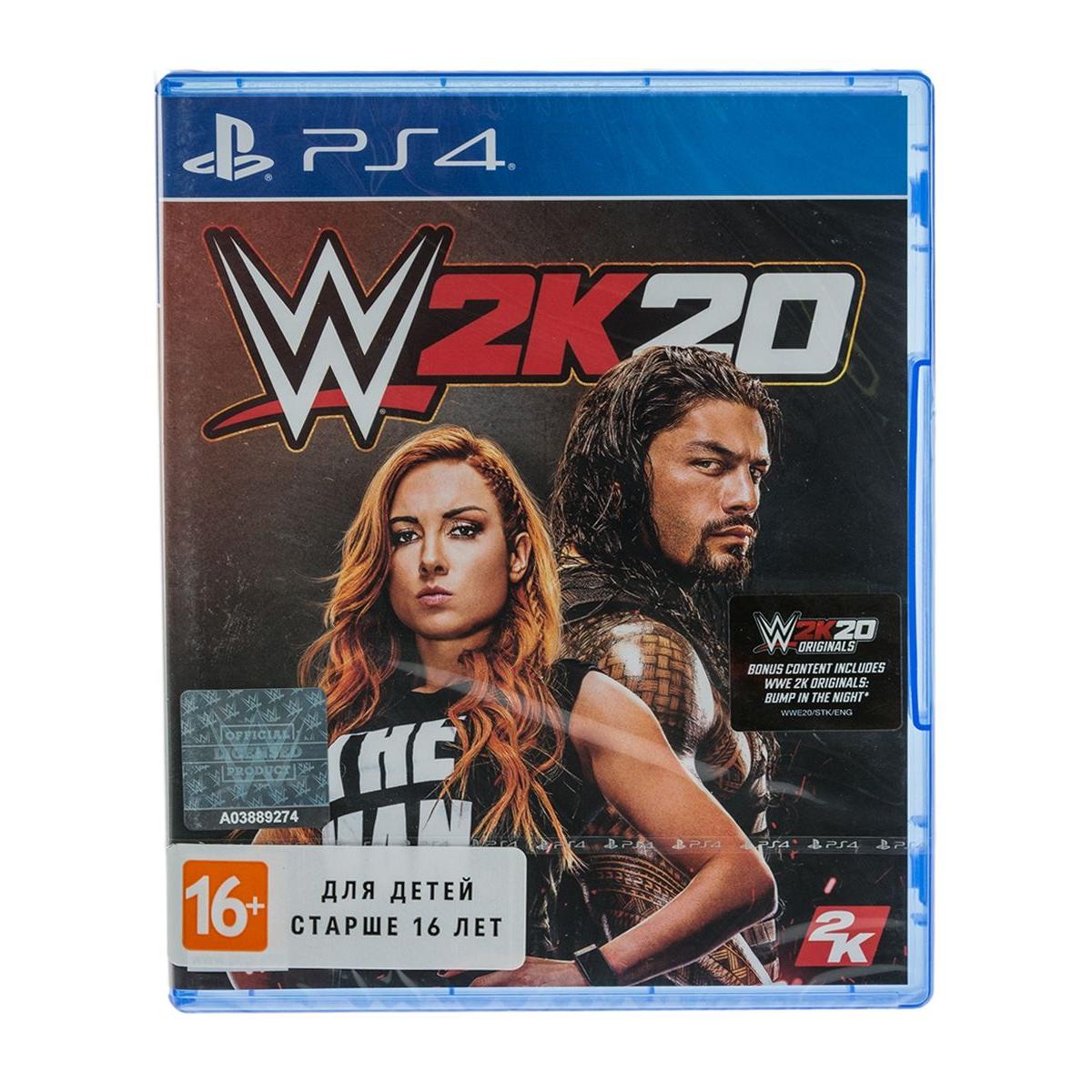 Игра для PS4 WWE 2K20 купить недорого в каталоге интернет магазина  Домотехника Фото отзывы обзоры описание Владивосток