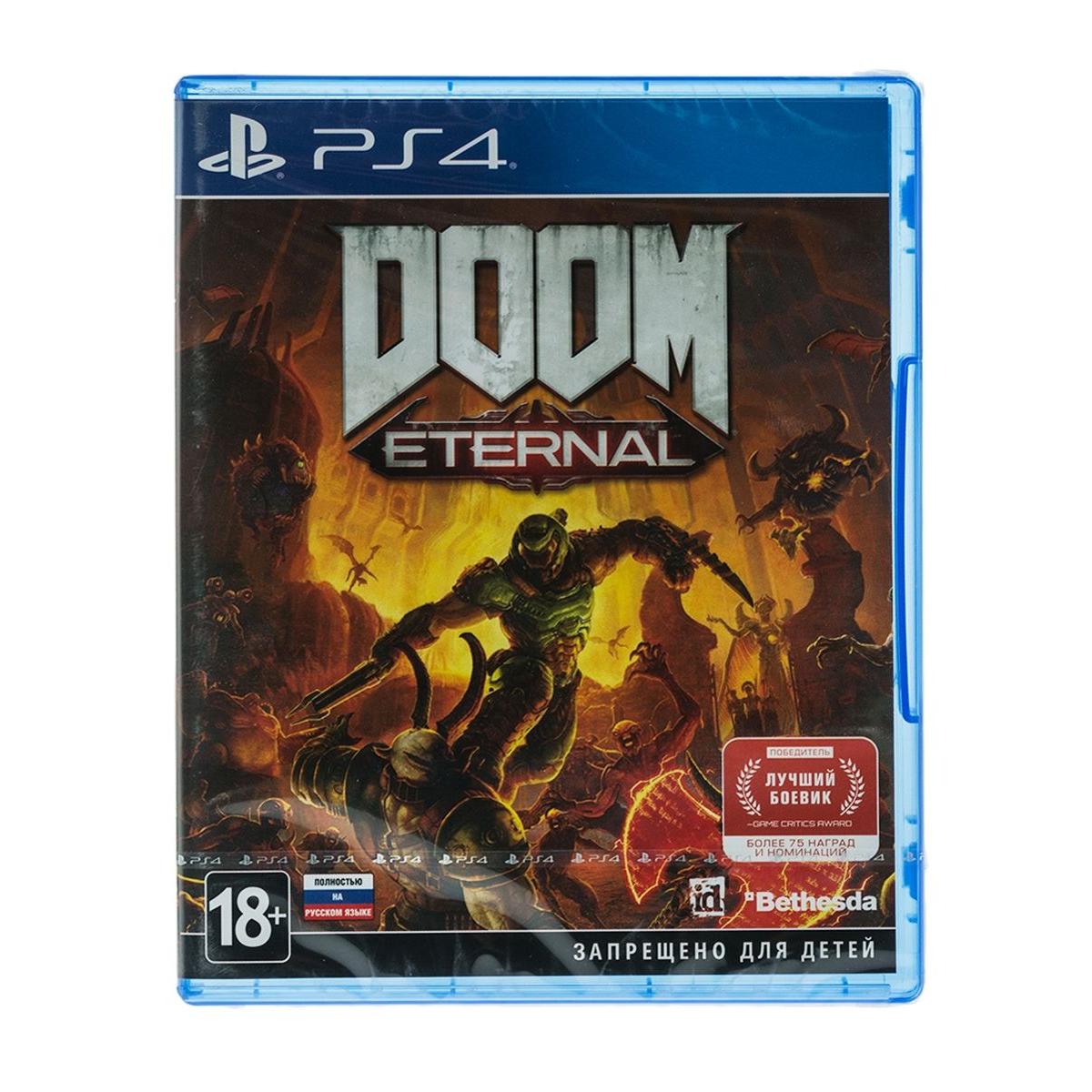 Игра для PS4 DOOM Eternal купить недорого в каталоге интернет магазина  Домотехника Фото отзывы обзоры описание Владивосток