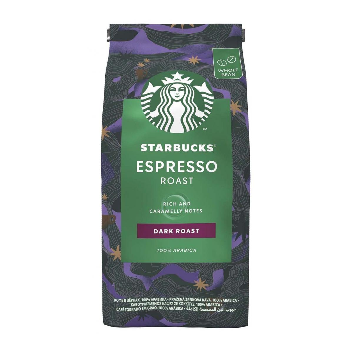 Кофе в зернах Starbucks Espresso Roast 0.2кг купить недорого в каталоге  интернет магазина Домотехника Фото отзывы обзоры описание Владивосток