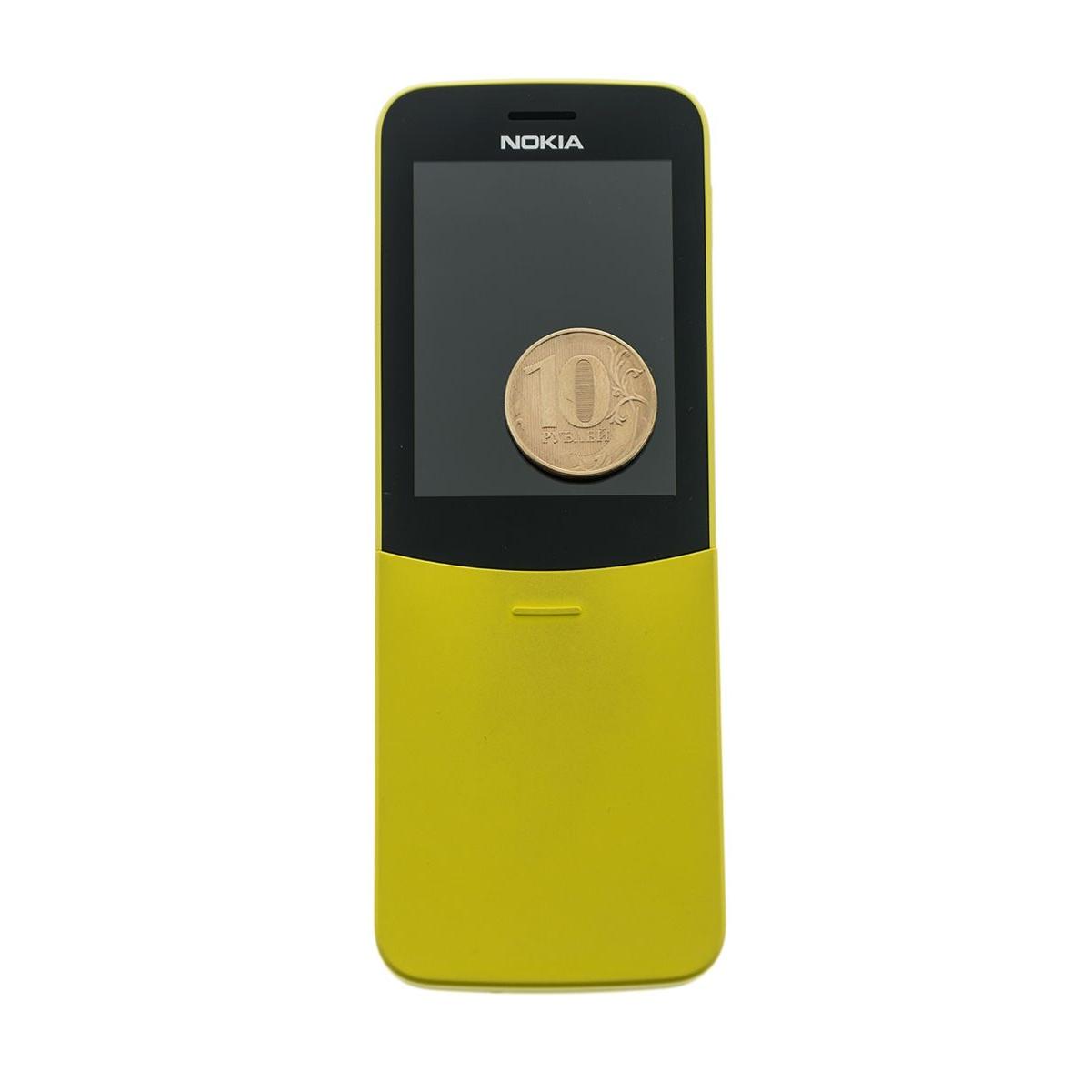 Телефон мобильный Nokia 8110 Жёлтый купить недорого в каталоге интернет  магазина Домотехника Фото отзывы обзоры описание Владивосток