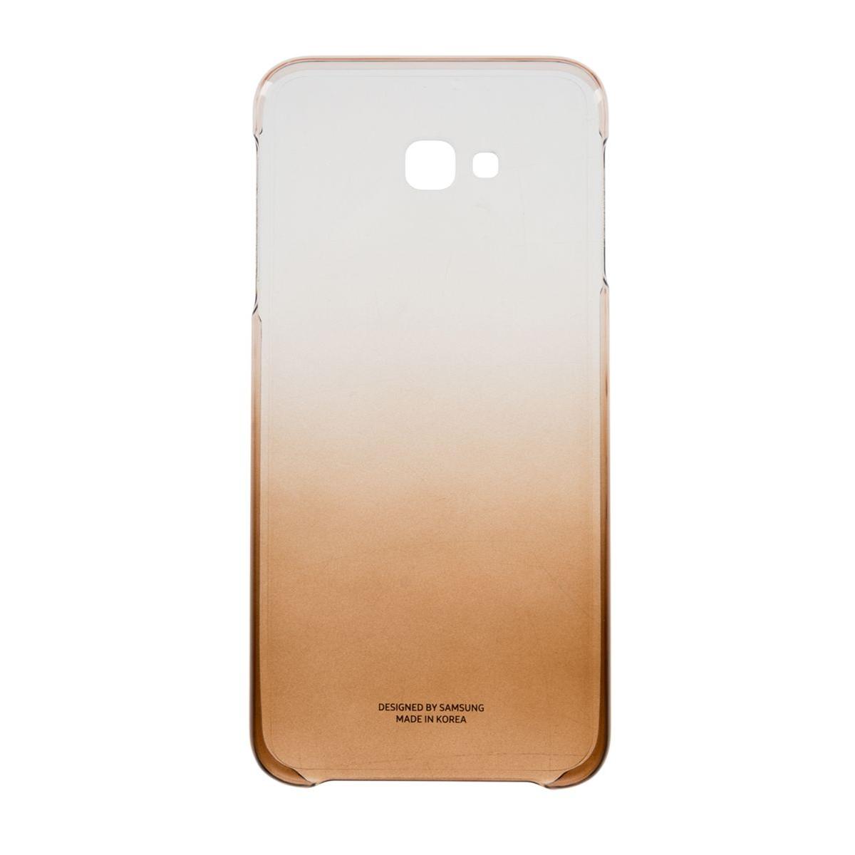 Чехол Samsung Galaxy J4+ GradationCover gold Золотой купить недорого в  каталоге интернет магазина Домотехника Фото отзывы обзоры описание  Владивосток