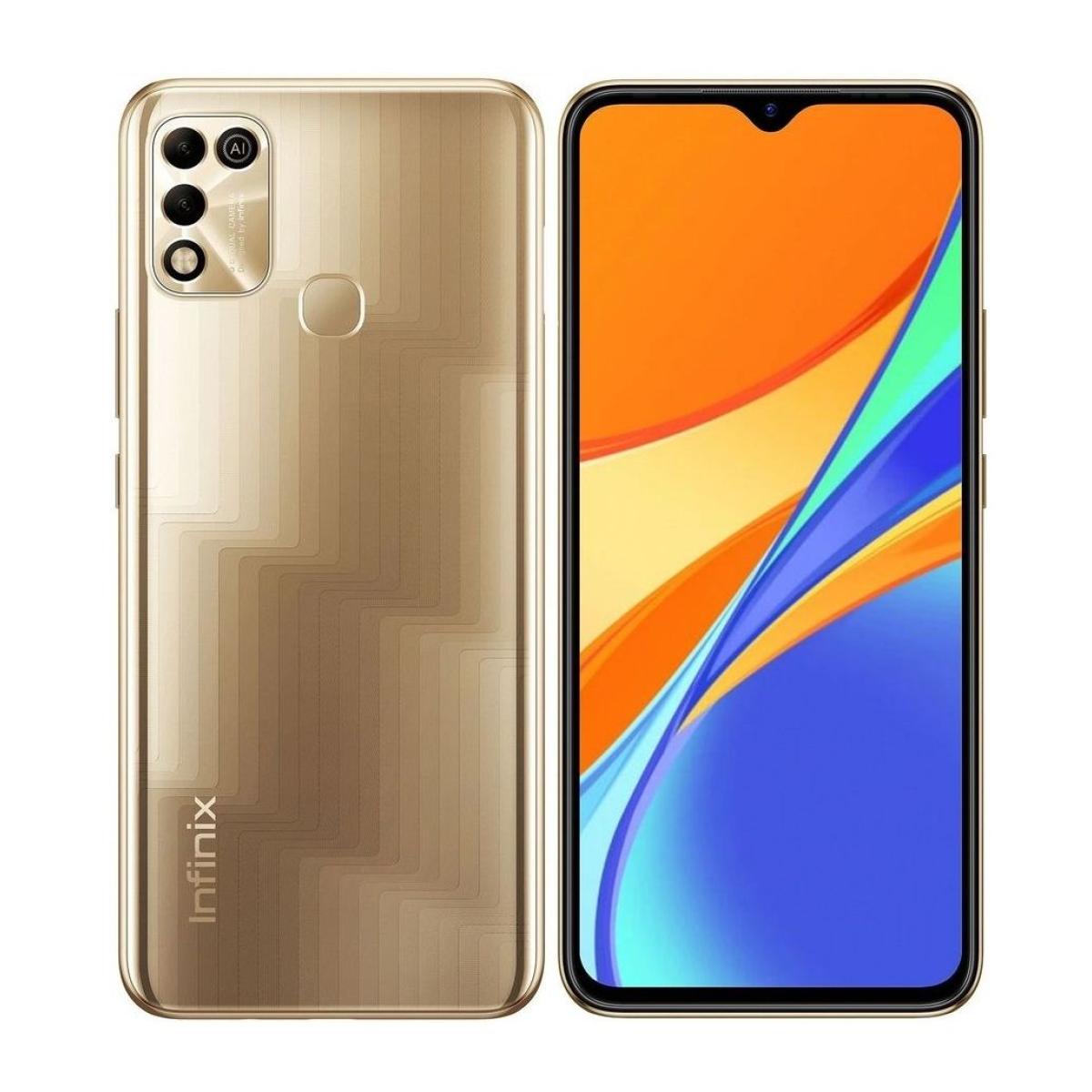 Смартфон Infinix Hot 11 play 64GB Золотой купить недорого в каталоге  интернет магазина Домотехника Фото отзывы обзоры описание Владивосток