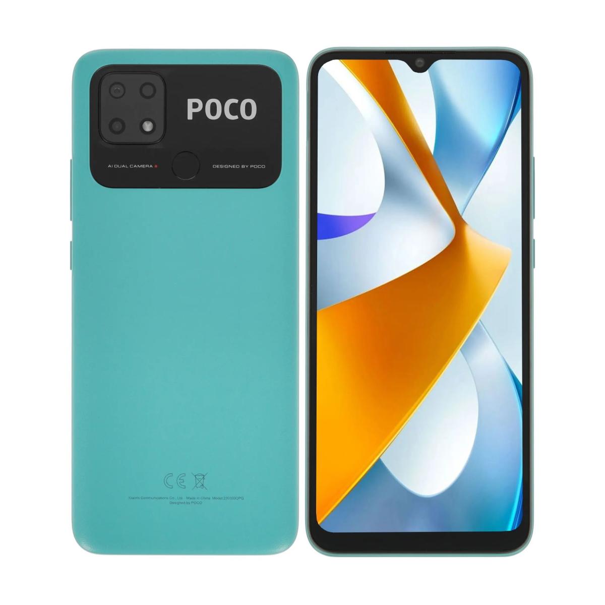 Смартфон Xiaomi Poco C40 4/64Gb Зелёный купить недорого в каталоге интернет  магазина Домотехника Фото отзывы обзоры описание Владивосток