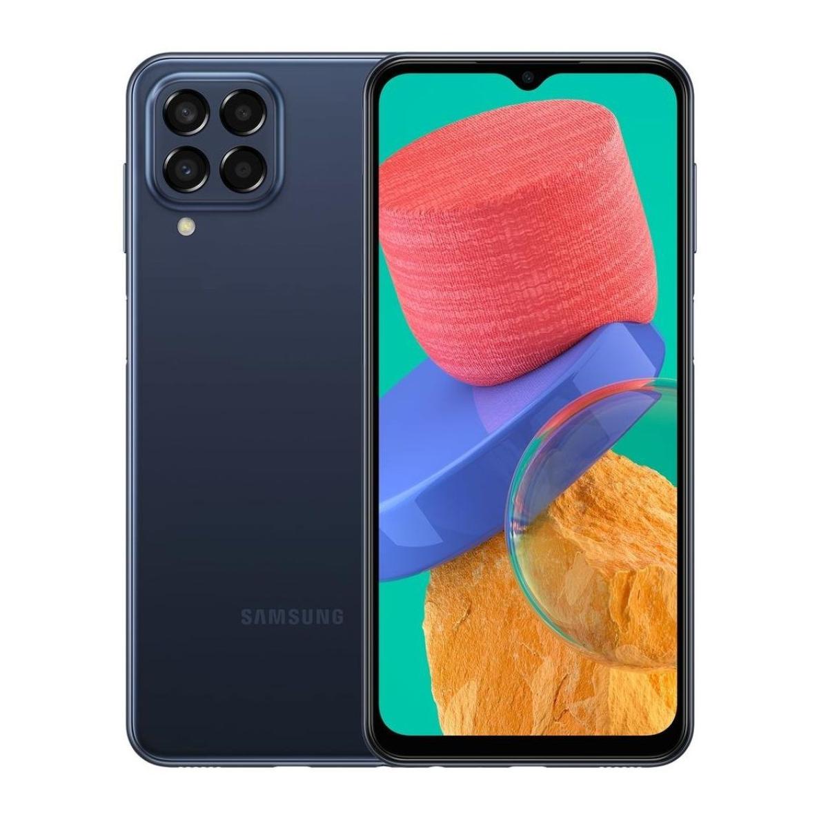 Смартфон Samsung Galaxy M33 8/128Gb Синий купить недорого в каталоге  интернет магазина Домотехника Фото отзывы обзоры описание Владивосток