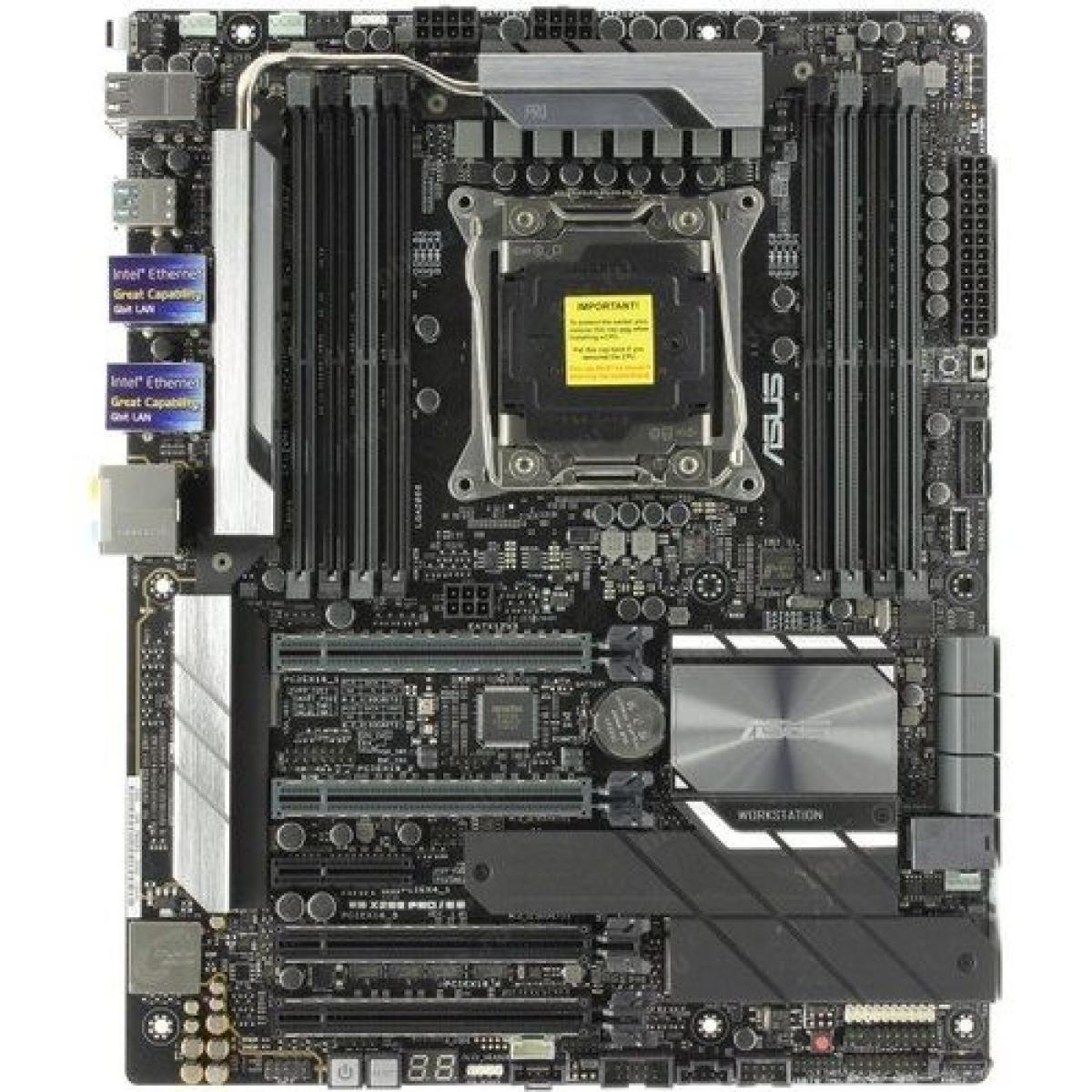 Материнская плата Asus WS X299 PRO/SE купить недорого в каталоге интернет  магазина Домотехника Фото отзывы обзоры описание Владивосток