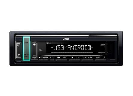 Автомагнитола 1 DIN Jvc KD-X161 Чёрный - купить в Владивосток