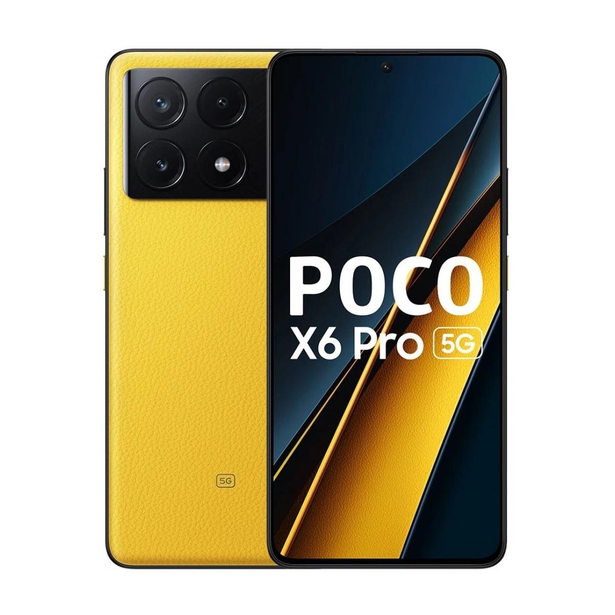 Смартфон Xiaomi POCO X6 Pro 5G 12/512GB Жёлтый купить недорого в каталоге  интернет магазина Домотехника Фото отзывы обзоры описание Владивосток