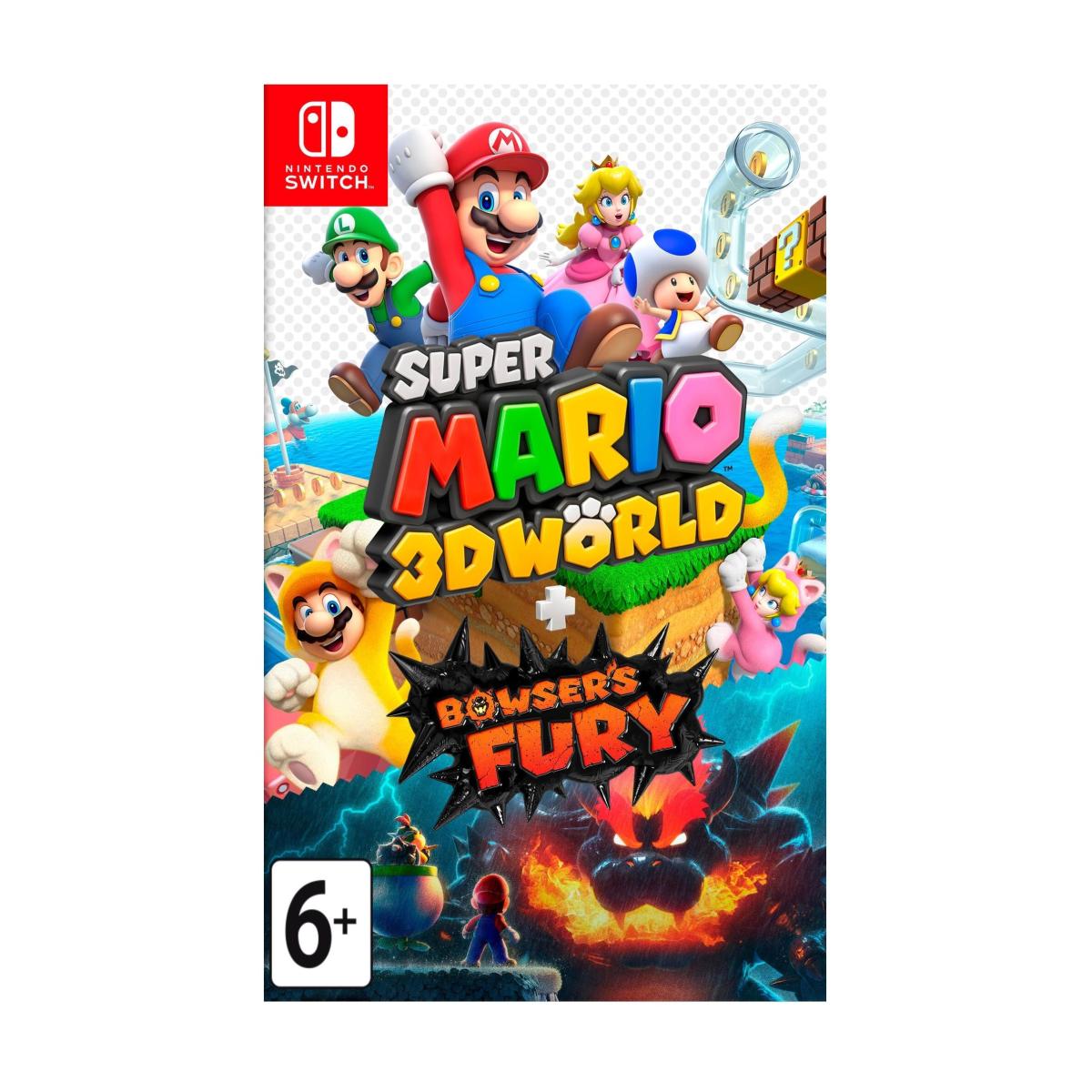 Игра для Nintendo Switch Super Mario 3D World + Bowsers Fury купить недорого  в каталоге интернет магазина Домотехника Фото отзывы обзоры описание  Владивосток